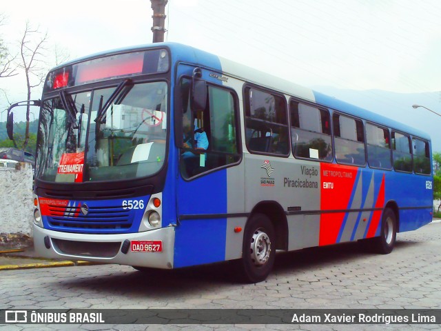 Viação Piracicabana 6526 na cidade de Cubatão, São Paulo, Brasil, por Adam Xavier Rodrigues Lima. ID da foto: 7845924.