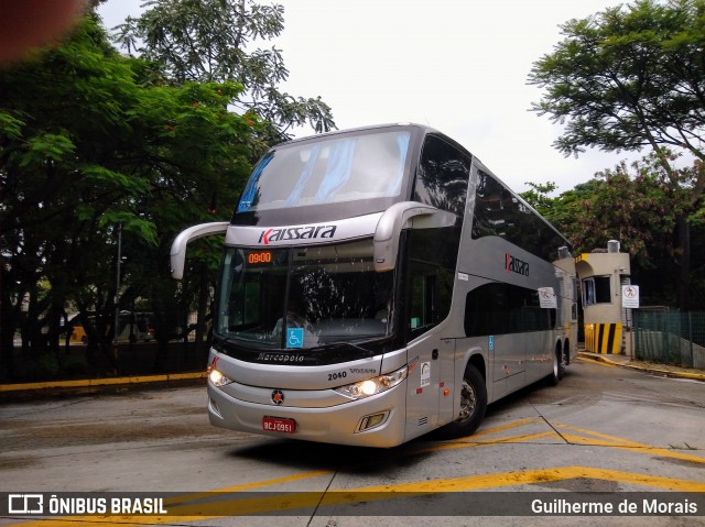 Kaissara - Viação Caiçara 2040 na cidade de São Paulo, São Paulo, Brasil, por Guilherme de Morais. Número da foto: #7849760.