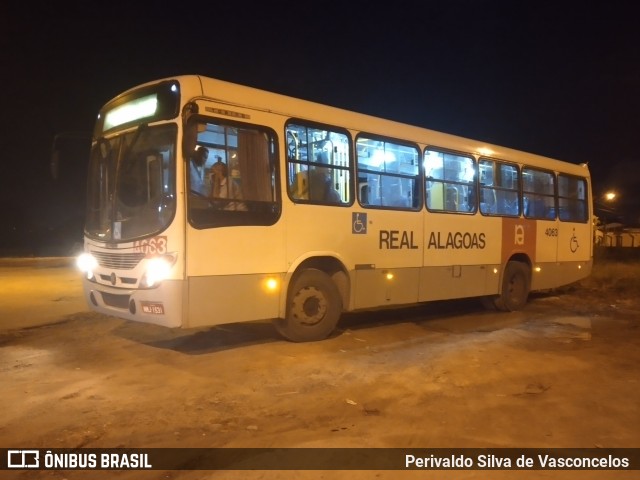 Real Alagoas de Viação 4063 na cidade de Maceió, Alagoas, Brasil, por Perivaldo Silva de Vasconcelos . ID da foto: 7850005.