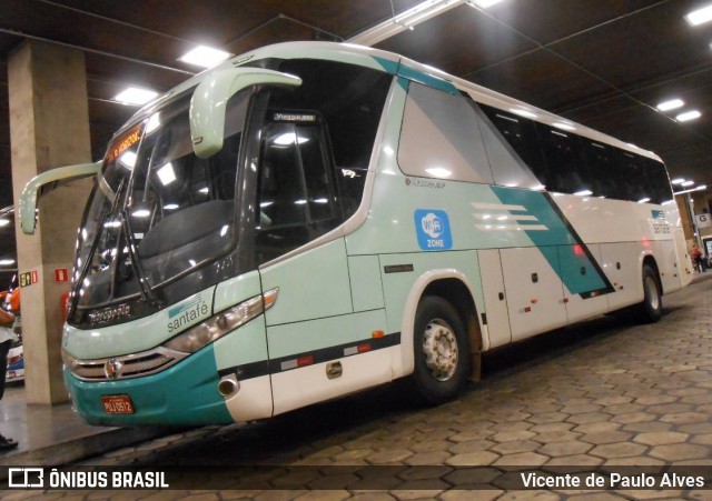 Santa Fé Transportes 078 na cidade de Belo Horizonte, Minas Gerais, Brasil, por Vicente de Paulo Alves. ID da foto: 7847950.