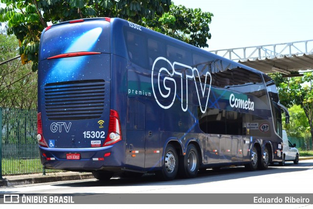 Viação Cometa 15302 na cidade de São Paulo, São Paulo, Brasil, por Eduardo Ribeiro. Número da foto: #7847136.