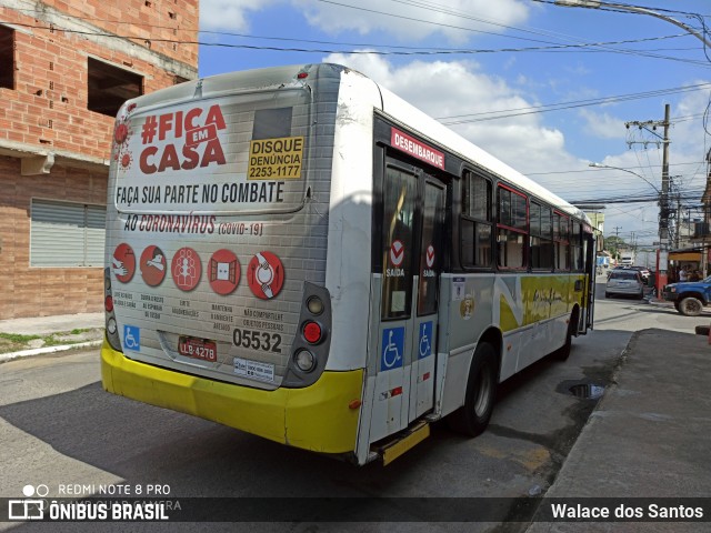 Viação Nilopolitana 05532 na cidade de Nilópolis, Rio de Janeiro, Brasil, por Walace dos Santos. Número da foto: #7847372.