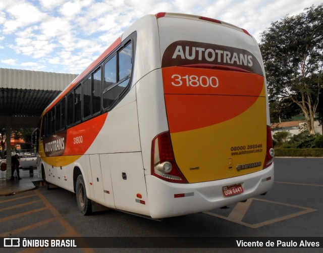 Autotrans > Turilessa 31800 na cidade de Itaúna, Minas Gerais, Brasil, por Vicente de Paulo Alves. ID da foto: 7848271.