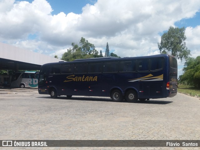 Empresas de Transportes Santana e São Paulo 2500 na cidade de Cruz das Almas, Bahia, Brasil, por Flávio  Santos. Número da foto: #7848930.