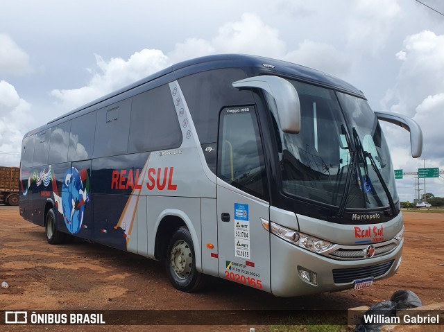 Real Sul Turismo 2020165 na cidade de Samambaia, Distrito Federal, Brasil, por William Gabriel. ID da foto: 7848297.