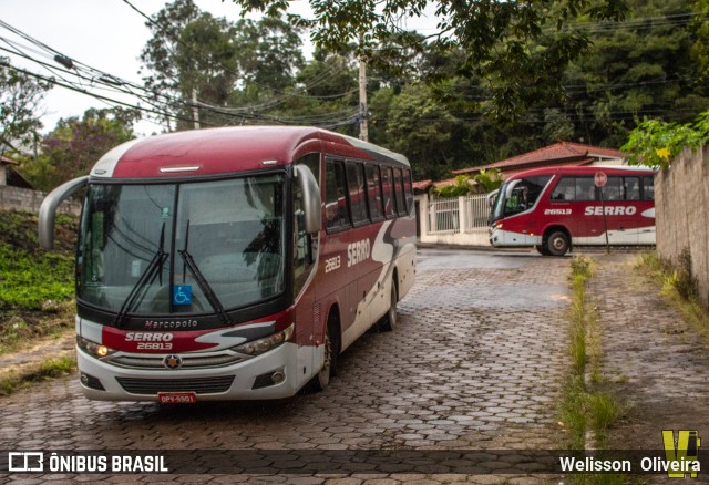 Viação Serro 26813 na cidade de Caeté, Minas Gerais, Brasil, por Welisson  Oliveira. Número da foto: #7847843.