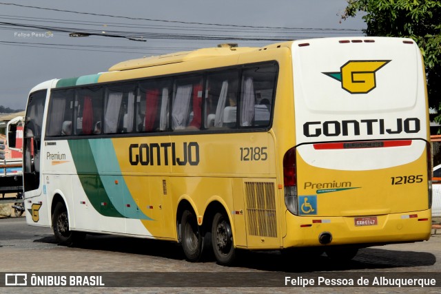 Empresa Gontijo de Transportes 12185 na cidade de Vitória da Conquista, Bahia, Brasil, por Felipe Pessoa de Albuquerque. Número da foto: #7796032.