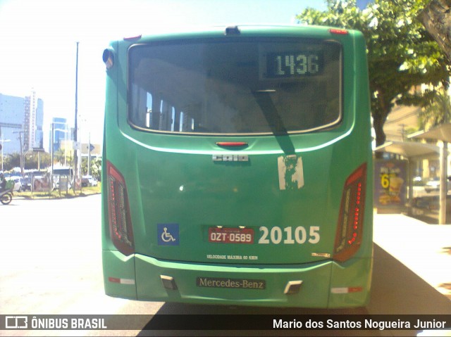 OT Trans - Ótima Salvador Transportes 20105 na cidade de Salvador, Bahia, Brasil, por Mario dos Santos Nogueira Junior. ID da foto: 7796910.