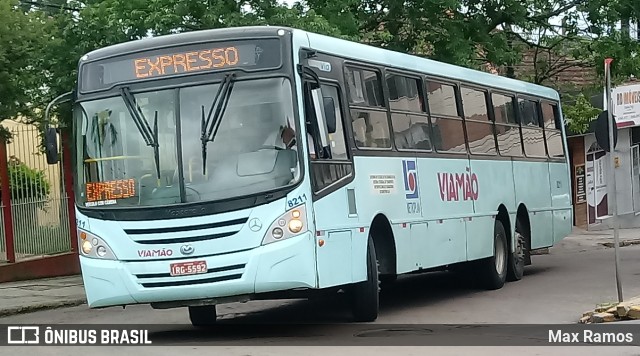 Empresa de Transporte Coletivo Viamão 8211 na cidade de Viamão, Rio Grande do Sul, Brasil, por Max Ramos. ID da foto: 7794419.