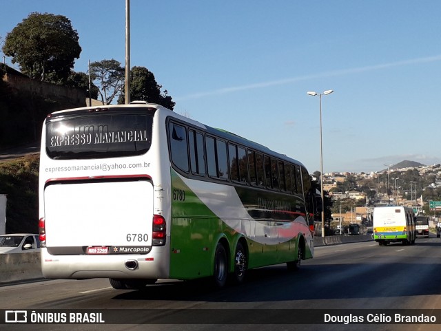 Expresso Manancial 6780 na cidade de Belo Horizonte, Minas Gerais, Brasil, por Douglas Célio Brandao. Número da foto: #7796100.