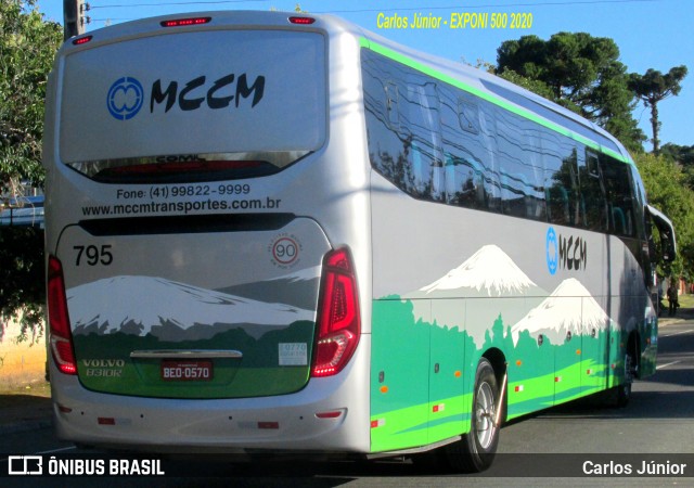 MCCM Transportes 795 na cidade de Curitiba, Paraná, Brasil, por Carlos Júnior. ID da foto: 7794507.