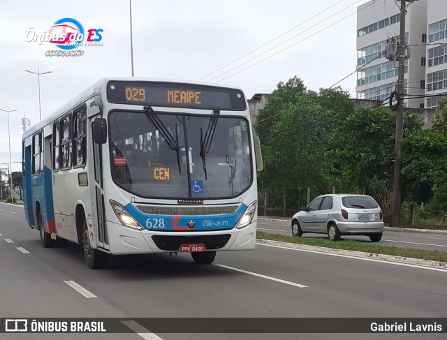 Expresso Lorenzutti 628 na cidade de Guarapari, Espírito Santo, Brasil, por Gabriel Lavnis. ID da foto: 7796029.