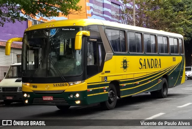 Viação Sandra 9850 na cidade de Belo Horizonte, Minas Gerais, Brasil, por Vicente de Paulo Alves. Número da foto: #7794001.