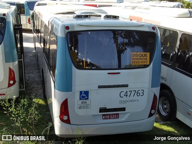 Viação Redentor C47763 na cidade de Rio de Janeiro, Rio de Janeiro, Brasil, por Jorge Gonçalves. Número da foto: #7794314.