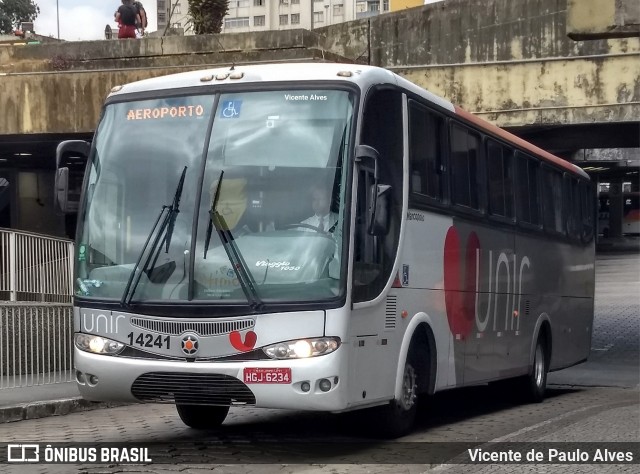 Expresso Unir 14241 na cidade de Belo Horizonte, Minas Gerais, Brasil, por Vicente de Paulo Alves. Número da foto: #7793937.