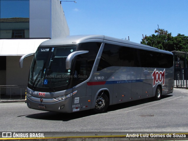 Auto Viação 1001 RJ 108.121 na cidade de Rio de Janeiro, Rio de Janeiro, Brasil, por André Luiz Gomes de Souza. ID da foto: 7796816.