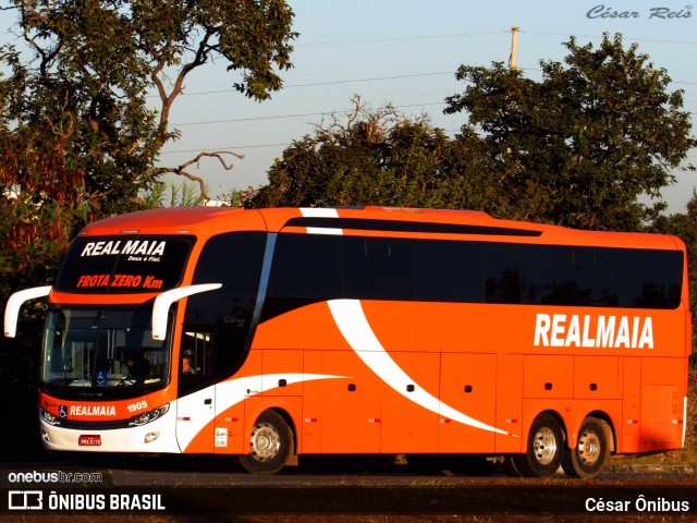 RealMaia Turismo e Cargas 1905 na cidade de Brasília, Distrito Federal, Brasil, por César Ônibus. ID da foto: 7794438.