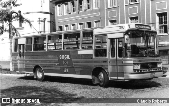 SOGIL - Sociedade de Ônibus Gigante Ltda. 183 na cidade de Gravataí, Rio Grande do Sul, Brasil, por Cláudio Roberto. Número da foto: #7793974.
