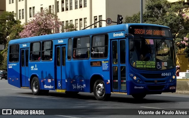 Coletur Coletivos Urbanos 40461 na cidade de Belo Horizonte, Minas Gerais, Brasil, por Vicente de Paulo Alves. ID da foto: 7796130.