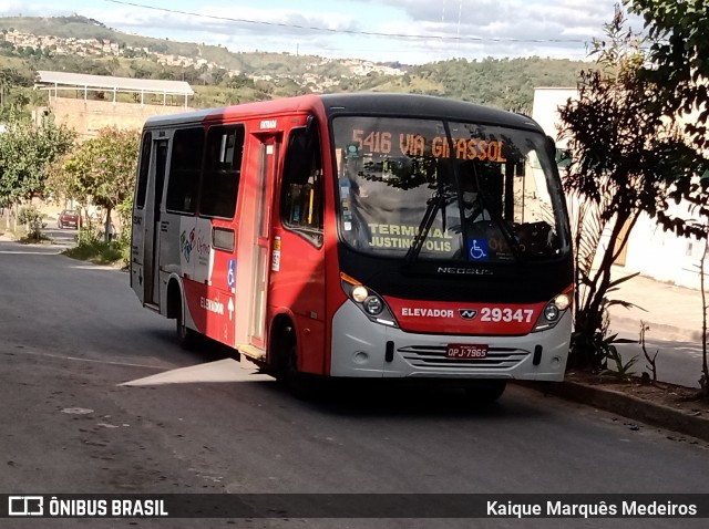 Transbus Transportes > Gávea Transportes 29347 na cidade de Ribeirão das Neves, Minas Gerais, Brasil, por Kaique Marquês Medeiros . Número da foto: #7795832.