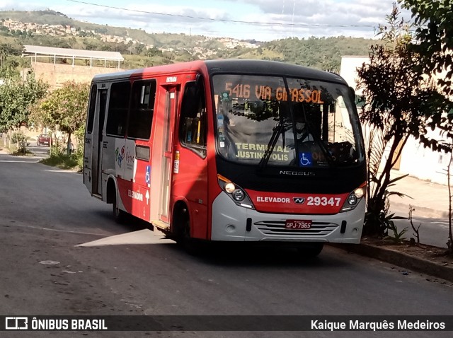 Transbus Transportes > Gávea Transportes 29347 na cidade de Ribeirão das Neves, Minas Gerais, Brasil, por Kaique Marquês Medeiros . ID da foto: 7795832.