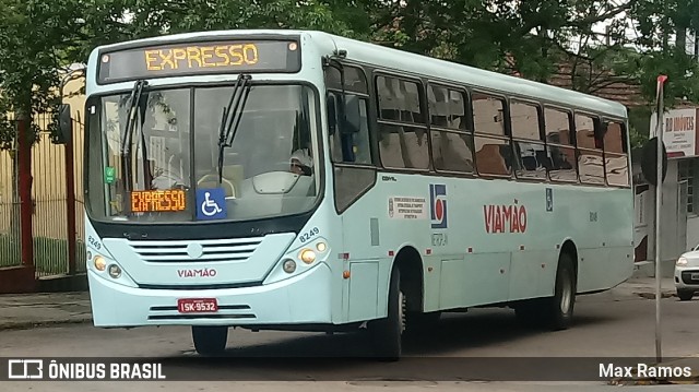 Empresa de Transporte Coletivo Viamão 8249 na cidade de Viamão, Rio Grande do Sul, Brasil, por Max Ramos. ID da foto: 7794423.