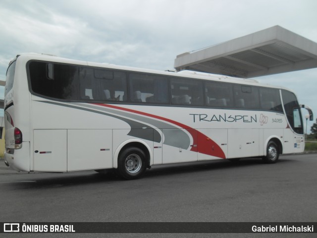 Transpen Transporte Coletivo e Encomendas 34085 na cidade de Ponta Grossa, Paraná, Brasil, por Gabriel Michalski. Número da foto: #7794343.