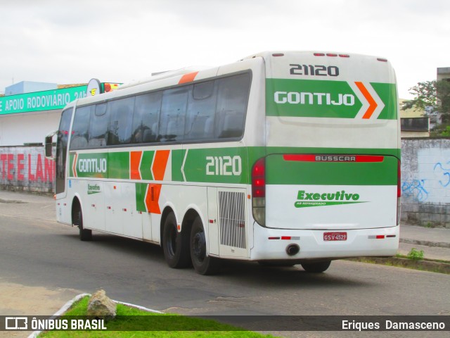 Empresa Gontijo de Transportes 21120 na cidade de Eunápolis, Bahia, Brasil, por Eriques  Damasceno. ID da foto: 7797089.