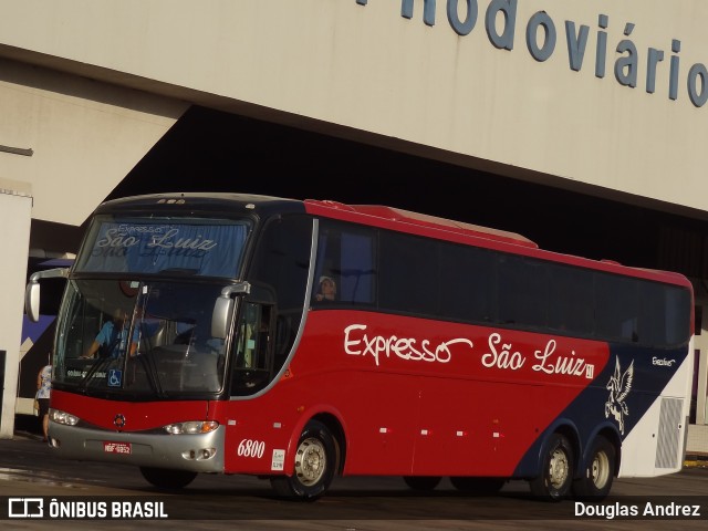 Expresso São Luiz 6800 na cidade de Goiânia, Goiás, Brasil, por Douglas Andrez. ID da foto: 7794917.