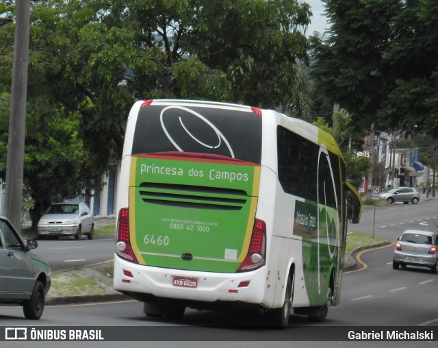 Expresso Princesa dos Campos 6460 na cidade de Ponta Grossa, Paraná, Brasil, por Gabriel Michalski. ID da foto: 7794360.