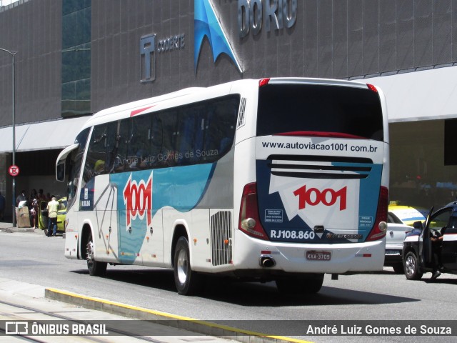 Auto Viação 1001 RJ 108.860 na cidade de Rio de Janeiro, Rio de Janeiro, Brasil, por André Luiz Gomes de Souza. ID da foto: 7796128.