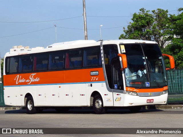 Viação Vale do Tietê 774 na cidade de São Paulo, São Paulo, Brasil, por Alexandre Promenzio. ID da foto: 7794549.