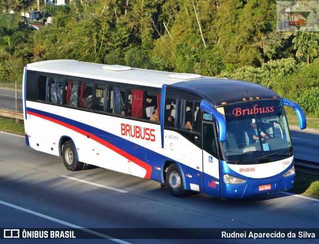 Brubuss Transportes 3400 na cidade de Santa Isabel, São Paulo, Brasil, por Rudnei Aparecido da Silva. ID da foto: 7796222.