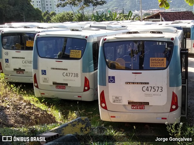 Viação Redentor C47573 na cidade de Rio de Janeiro, Rio de Janeiro, Brasil, por Jorge Gonçalves. Número da foto: #7794315.