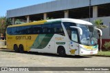 Empresa Gontijo de Transportes 18420 na cidade de Mutum, Minas Gerais, Brasil, por Eliziar Maciel Soares. Número da foto: #:id.