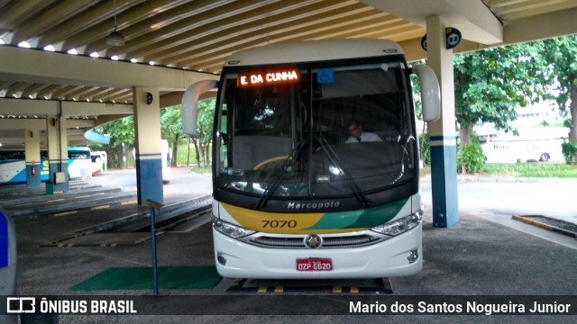 Empresa Gontijo de Transportes 7070 na cidade de Salvador, Bahia, Brasil, por Mario dos Santos Nogueira Junior. ID da foto: 7851992.