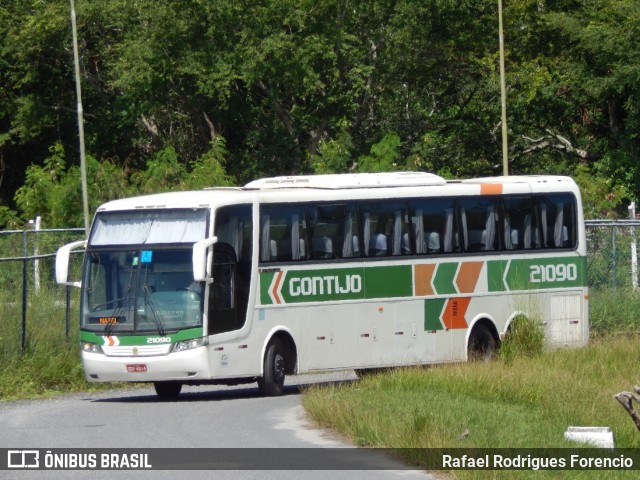 Empresa Gontijo de Transportes 21090 na cidade de Aracaju, Sergipe, Brasil, por Rafael Rodrigues Forencio. Número da foto: #7851319.