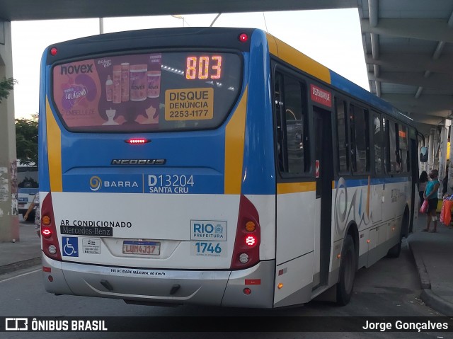 Transportes Barra D13204 na cidade de Rio de Janeiro, Rio de Janeiro, Brasil, por Jorge Gonçalves. ID da foto: 7852973.