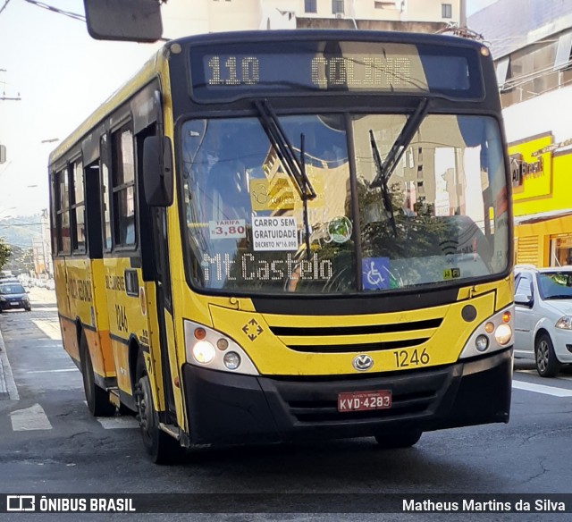 Viação Sul Fluminense 1246 na cidade de Volta Redonda, Rio de Janeiro, Brasil, por Matheus Martins da Silva. Número da foto: #7850642.