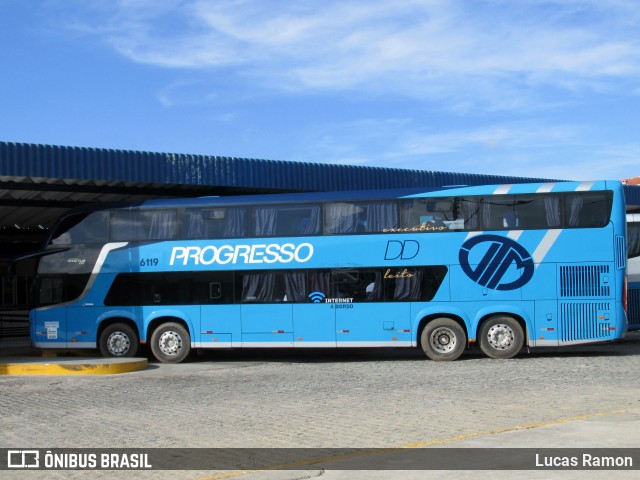 Auto Viação Progresso 6119 na cidade de Serra Talhada, Pernambuco, Brasil, por Lucas Ramon. Número da foto: #7851748.