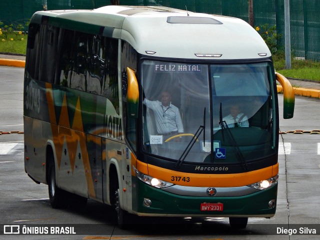 Viação Motta 31743 na cidade de São Paulo, São Paulo, Brasil, por Diego Silva. ID da foto: 7852438.