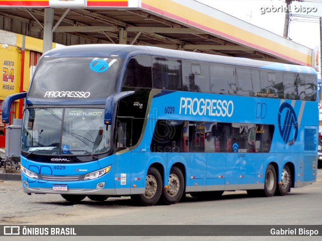 Auto Viação Progresso 6029 na cidade de Jequié, Bahia, Brasil, por Gabriel Bispo. Número da foto: #7852749.