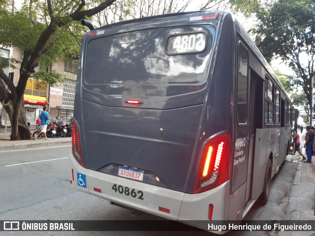 Viação Anchieta 40862 na cidade de Belo Horizonte, Minas Gerais, Brasil, por Hugo Henrique de Figueiredo. ID da foto: 7850440.