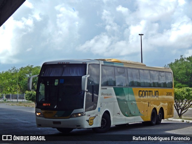 Empresa Gontijo de Transportes 20185 na cidade de Aracaju, Sergipe, Brasil, por Rafael Rodrigues Forencio. ID da foto: 7851311.