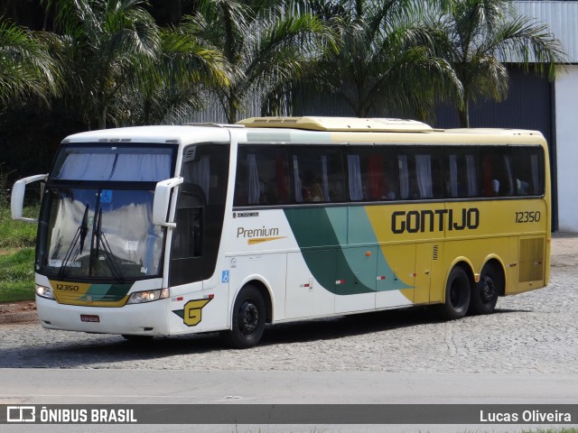 Empresa Gontijo de Transportes 12350 na cidade de Manhuaçu, Minas Gerais, Brasil, por Lucas Oliveira. ID da foto: 7853944.