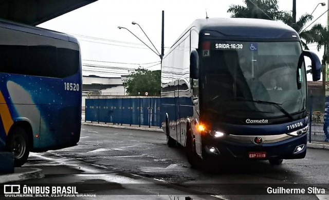 Viação Cometa 719506 na cidade de Praia Grande, São Paulo, Brasil, por Guilherme Silva. ID da foto: 7853555.