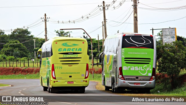 Viação Garcia 7779 na cidade de Barretos, São Paulo, Brasil, por Athos Lauriano do Prado. Número da foto: #7855399.