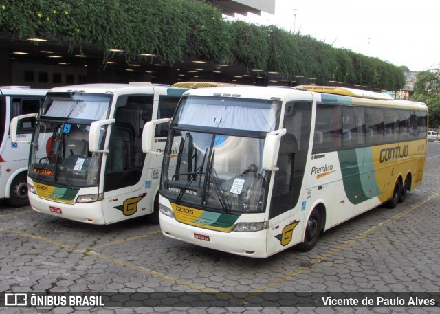 Empresa Gontijo de Transportes 12305 na cidade de Belo Horizonte, Minas Gerais, Brasil, por Vicente de Paulo Alves. Número da foto: #7853579.