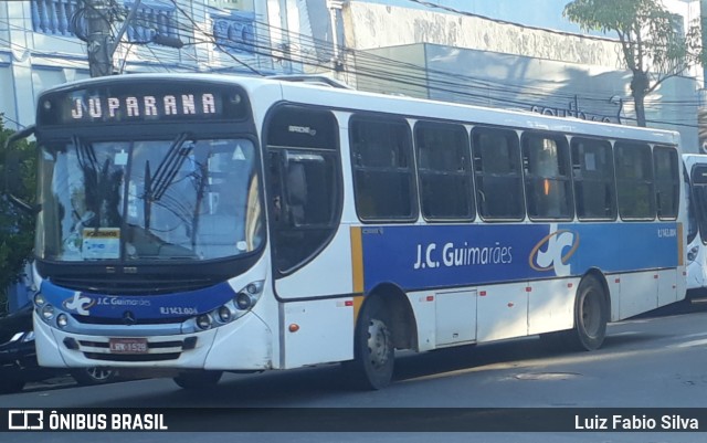 JC Guimarães Transporte Coletivo RJ 143.004 na cidade de Barra do Piraí, Rio de Janeiro, Brasil, por Luiz Fabio Silva. ID da foto: 7854053.