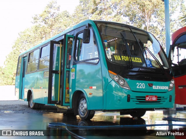 Justinópolis Transportes 220 na cidade de Ribeirão das Neves, Minas Gerais, Brasil, por Allan Freittas. ID da foto: 7854837.